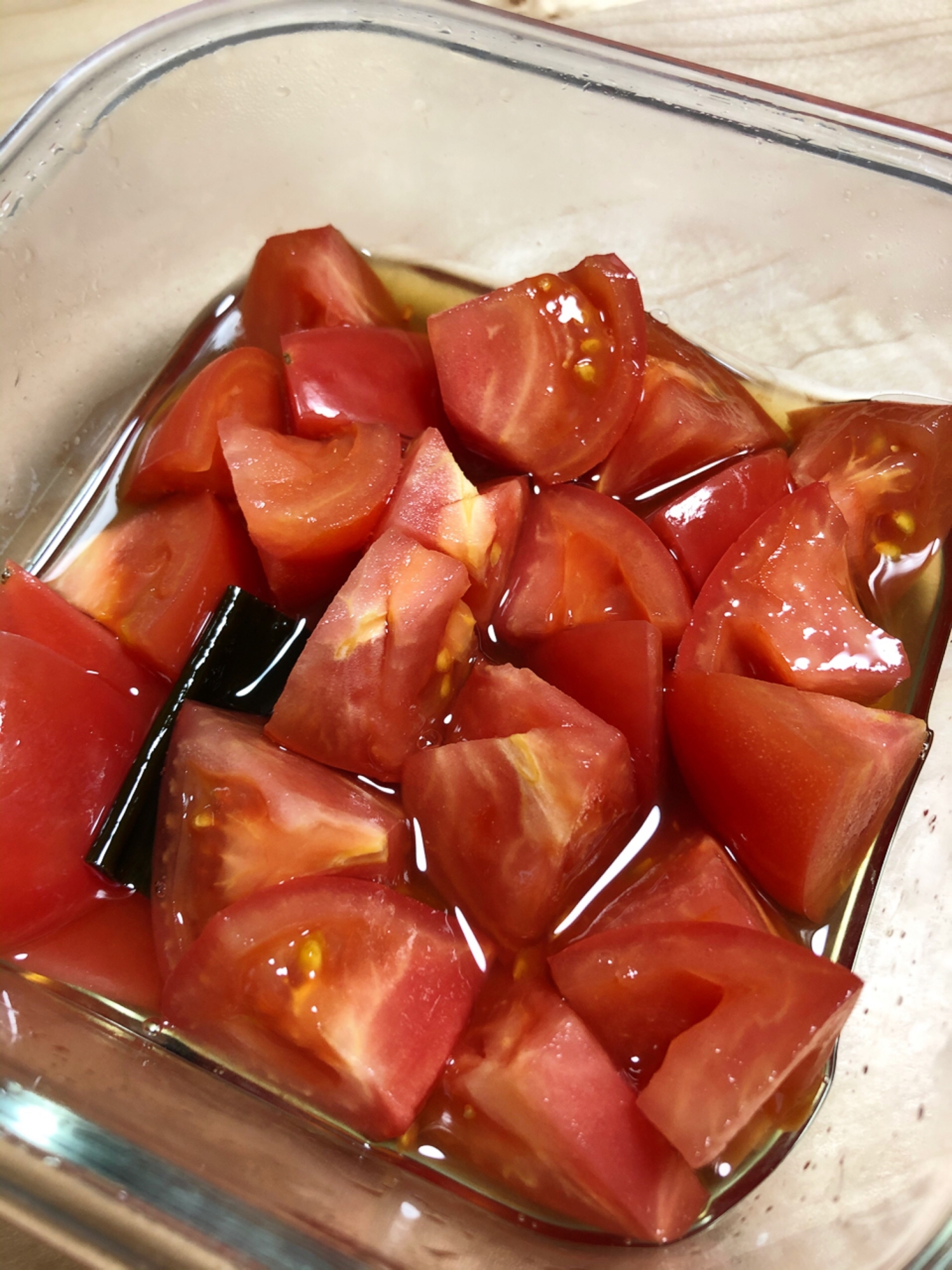 トマトの甘酢漬け
