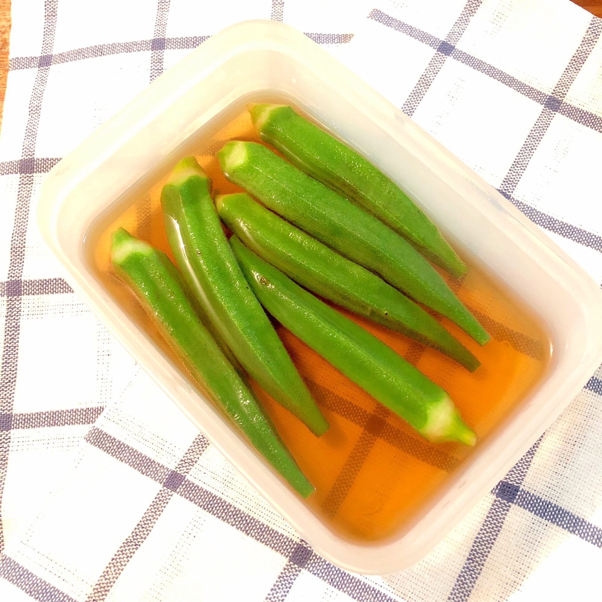 お弁当のおかず 前日作り置き オクラの白だし漬け レシピ 作り方 By まかろん 楽天レシピ お弁当のおかず 前日作り置き オクラの白だし漬け レシピ 作り方 By まかろん 楽天レシピ