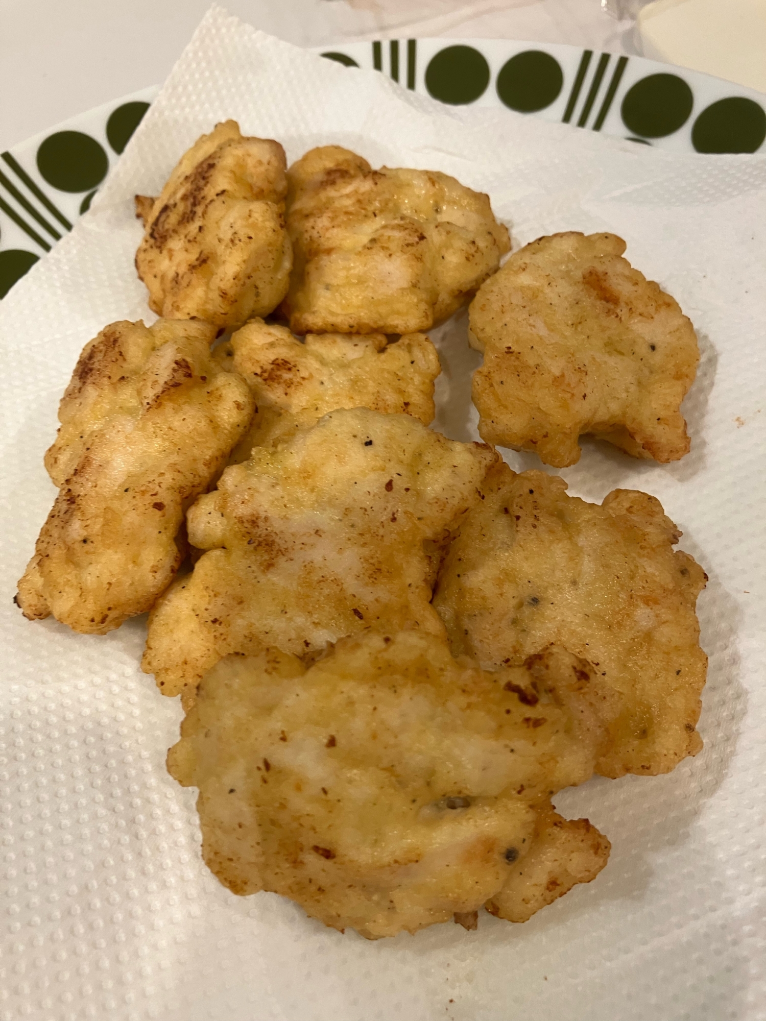 胸肉でチキンナゲット