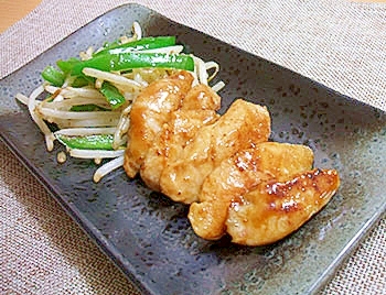 鶏ささみの照り焼き～山椒風味～