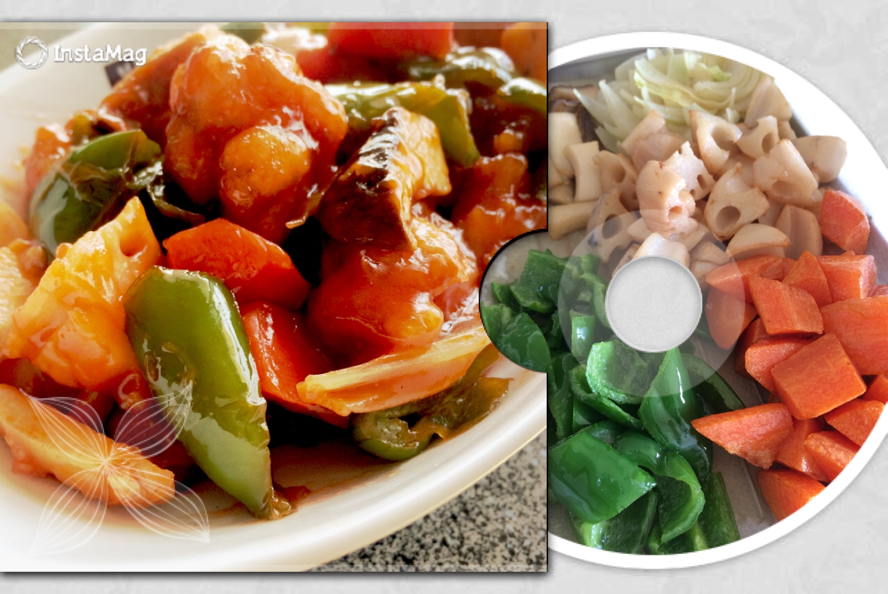 素揚げして色鮮やか 美味しい甘酢あんの酢鶏 酢豚 レシピ 作り方 By Leaves81 楽天レシピ