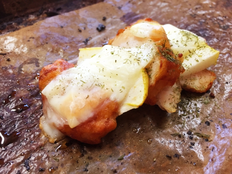 惣菜アレンジ チキンとりんごのはさみチーズ焼き レシピ 作り方 By たかまさ20010911 楽天レシピ
