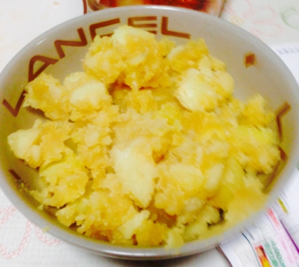 レンジで簡単♪爽やかリンゴ芋きんとん