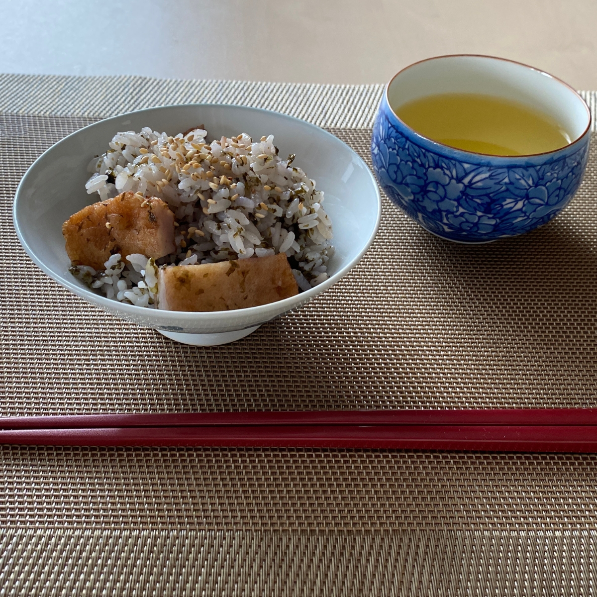 簡単！佐賀海苔とごぼう天の炊き込みご飯