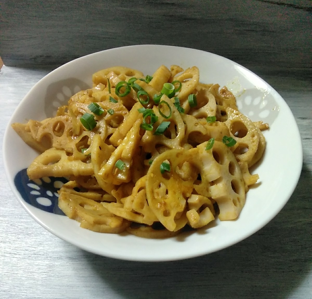 蓮根のきんぴら☆カレー風味