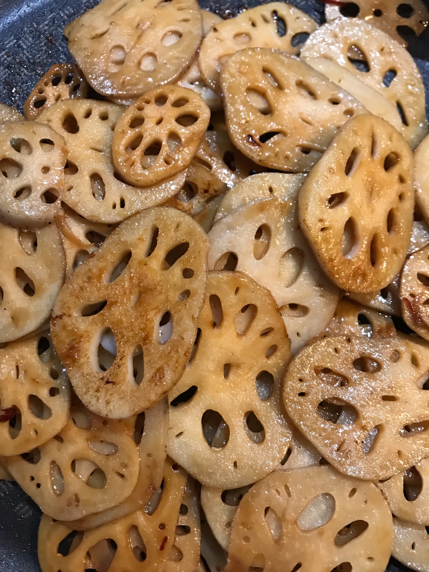 鰻のタレで☆れんこんのきんぴら