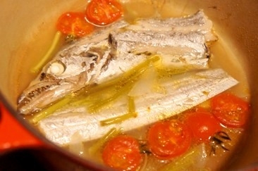 スープを飲み干したい タチウオのアクアパッツァ レシピ 作り方 By 酔いどれんぬ 楽天レシピ