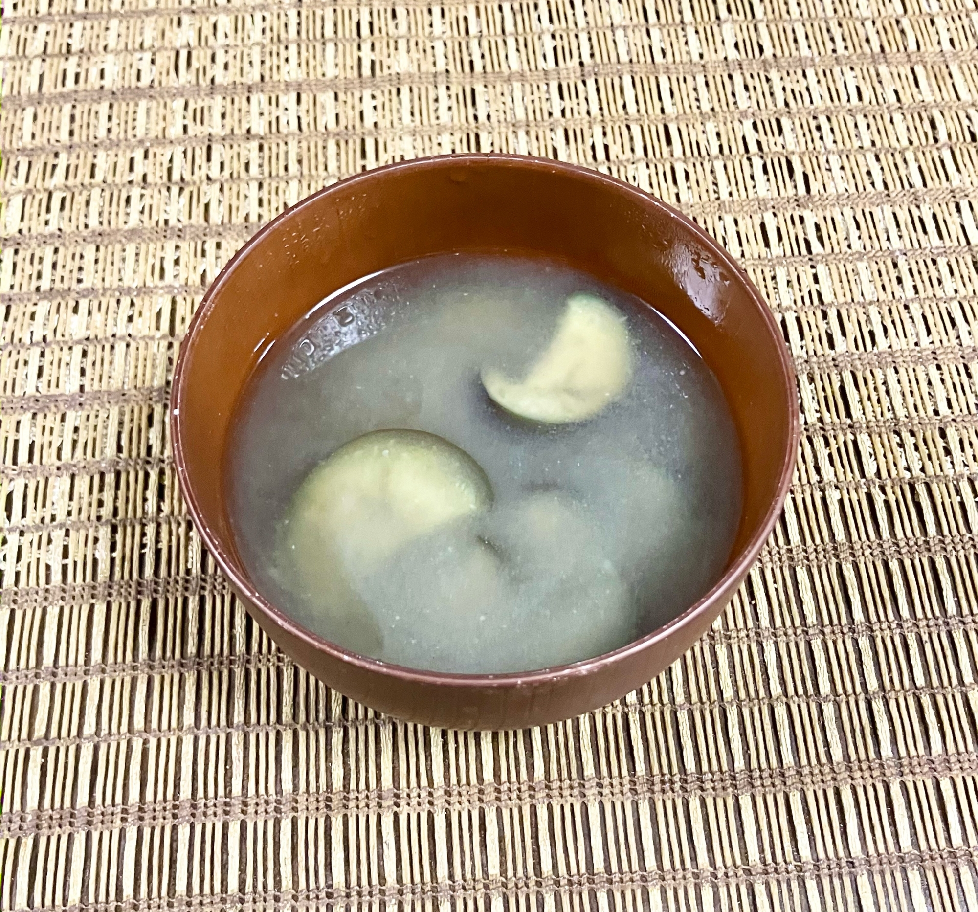 簡単☆茄子の味噌汁