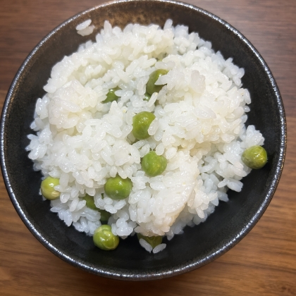 炊飯器で簡単グリーンピース（えんどう豆）ご飯♪
