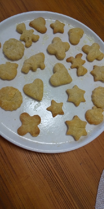 敬老の日に☆2歳児と作る簡単混ぜるだけのクッキー
