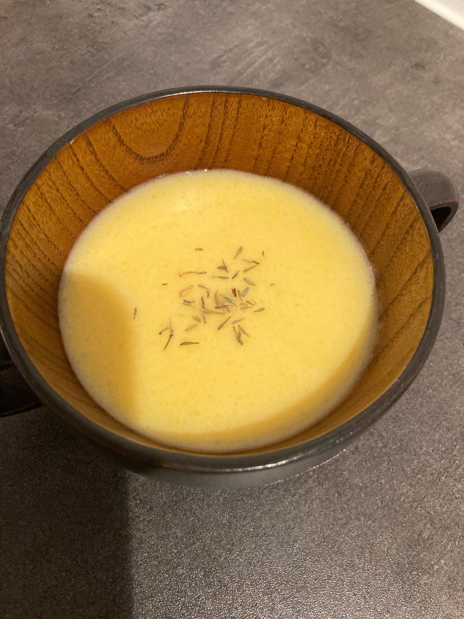 ピーナッツバターカボチャの簡単スープ