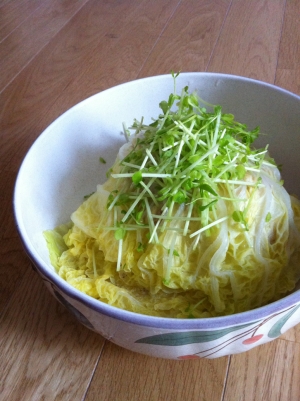 蒸し料理☆白菜重ね蒸し