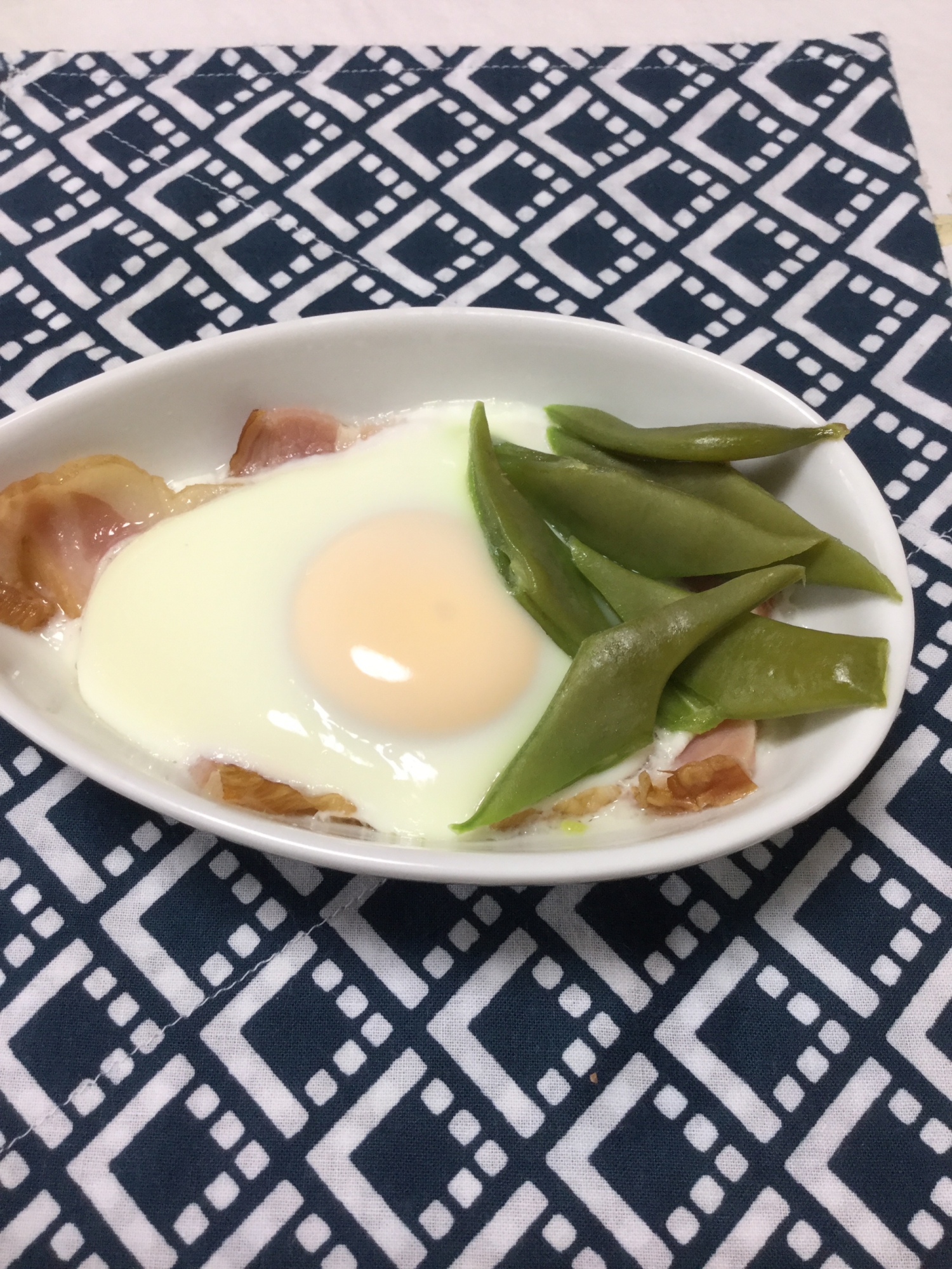 蒸し目玉焼き