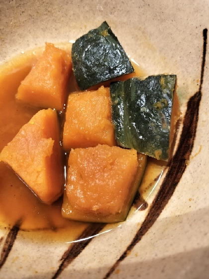 5分で作れる ホクホク南瓜の甘煮