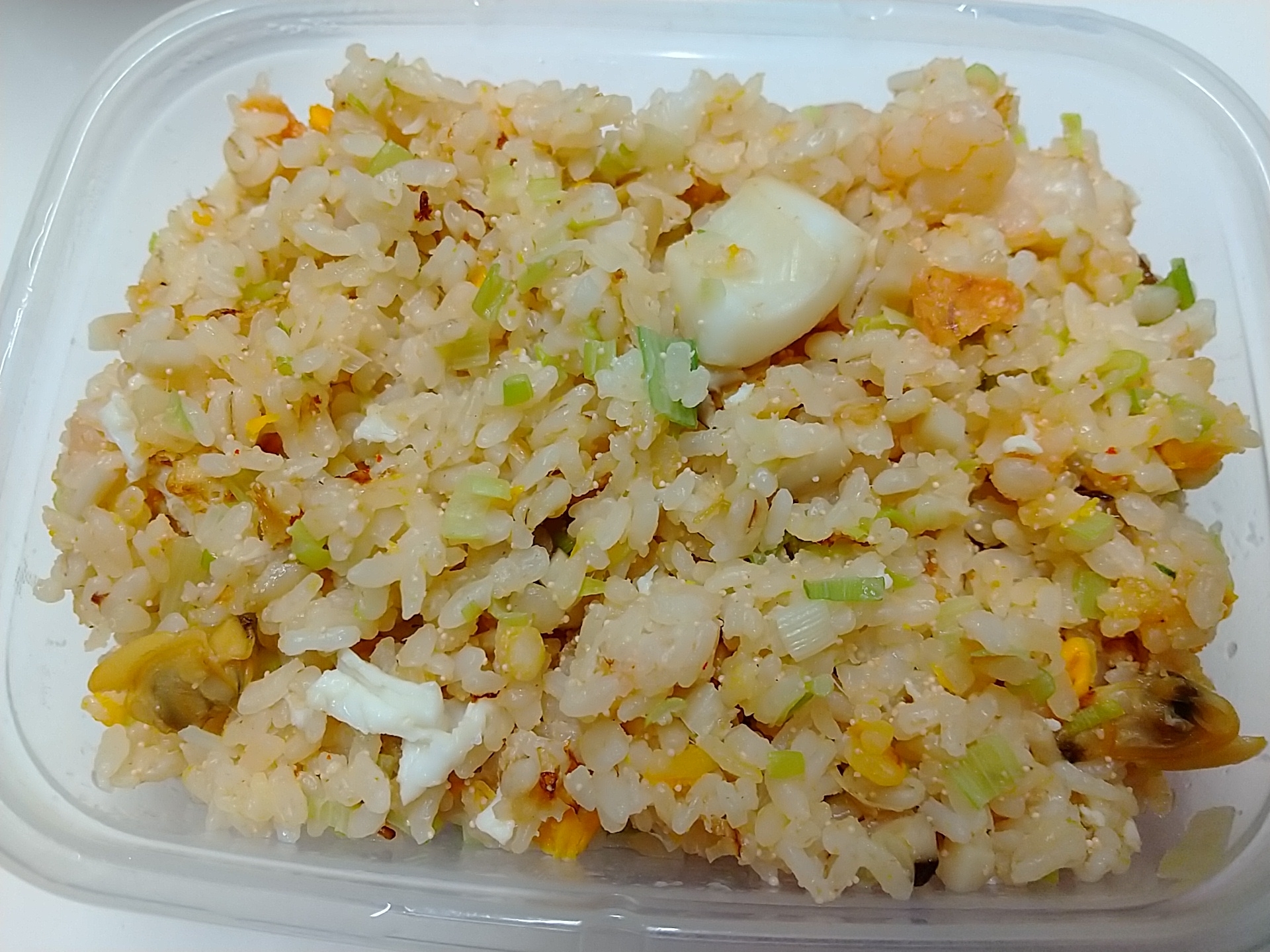明太シーフードチャーハン