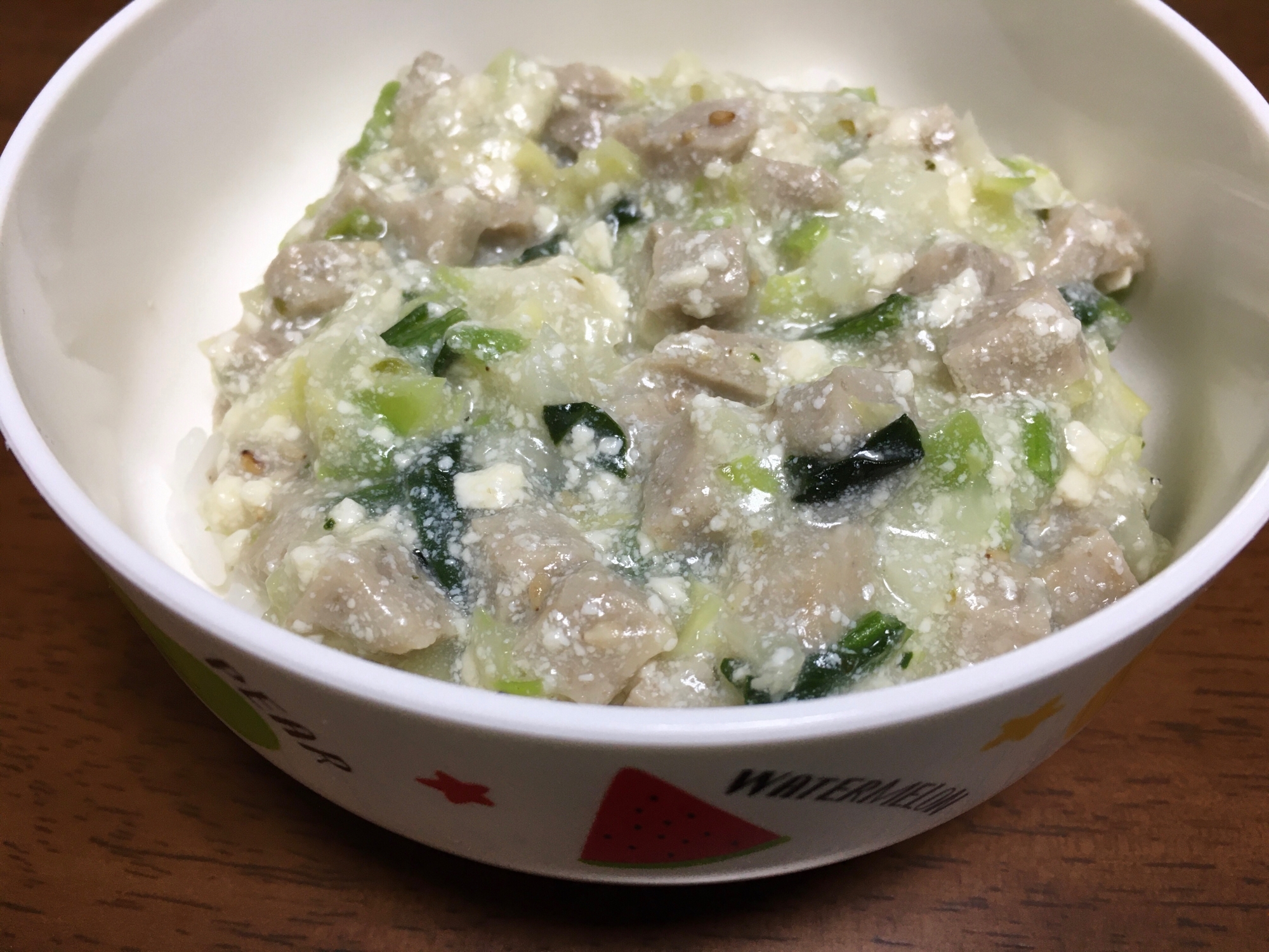 つみれと豆腐の野菜あんかけ★