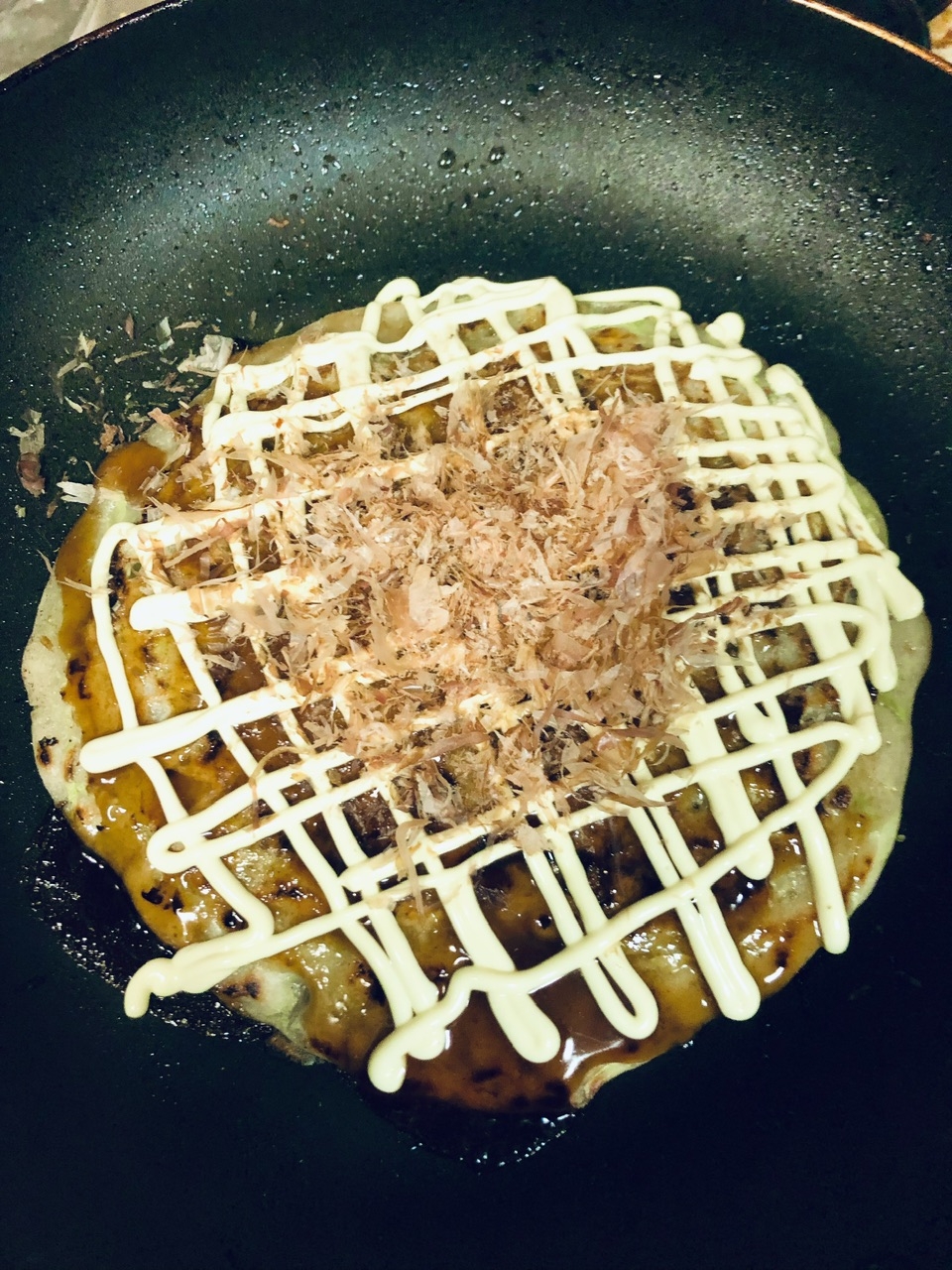 かんたんモチモチお好み焼き