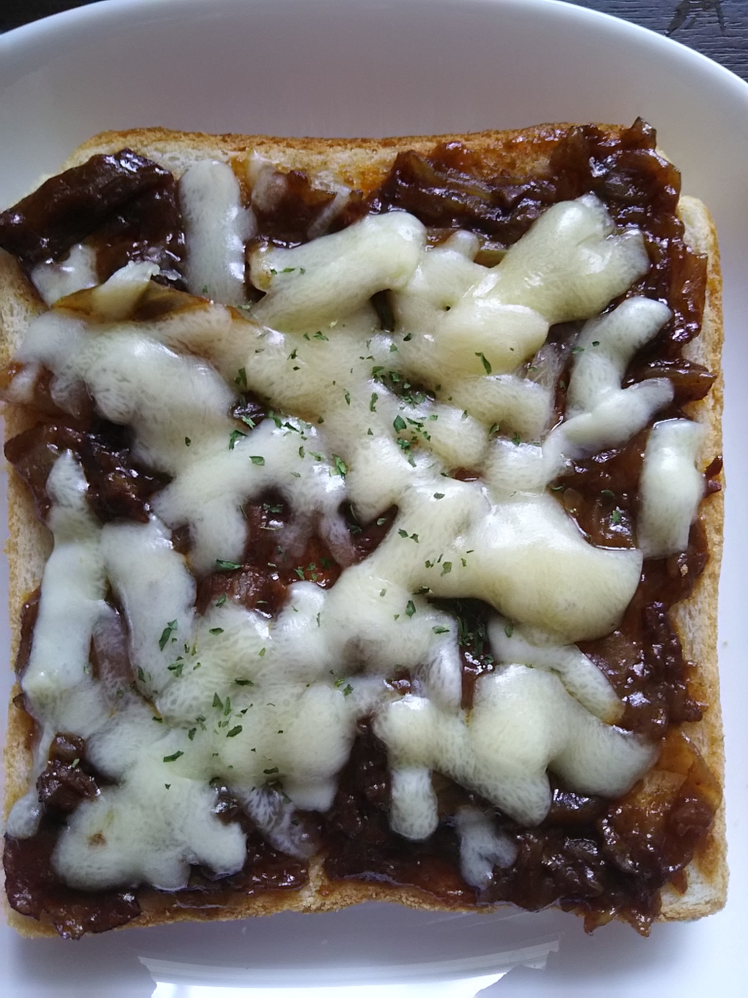 こってり濃厚(^^)ハヤシライストースト