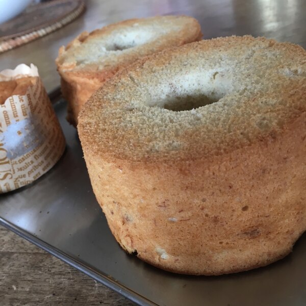 くるみ入りバナナシフォンケーキ レシピ 作り方 By Mayu 12 楽天レシピ くるみ入りバナナシフォンケーキ レシピ 作り方 By Mayu 12 楽天レシピ