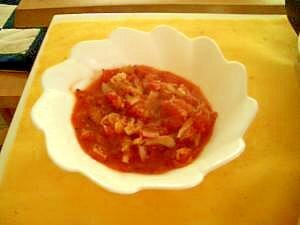 我が家の定番 圧力鍋使用 スパゲティのトマトソース レシピ 作り方 By Icecream 楽天レシピ