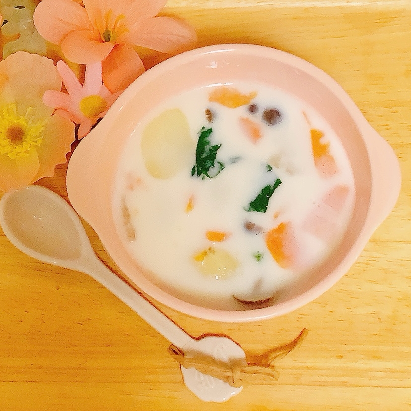 チーズでミルクシチュー風✧˖°