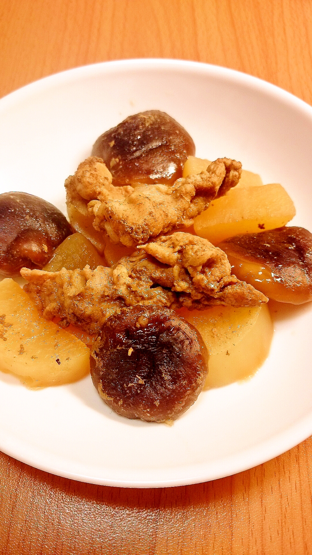 簡単和食　豚と大根の煮物