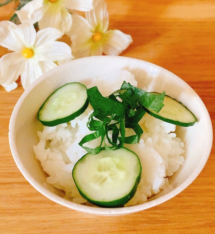 きゅうり大葉☆酢飯ご飯✧˖°