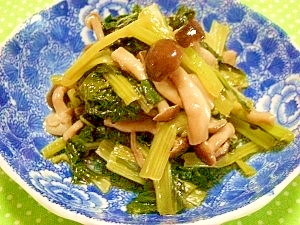 炊飯器で小松菜の煮浸し