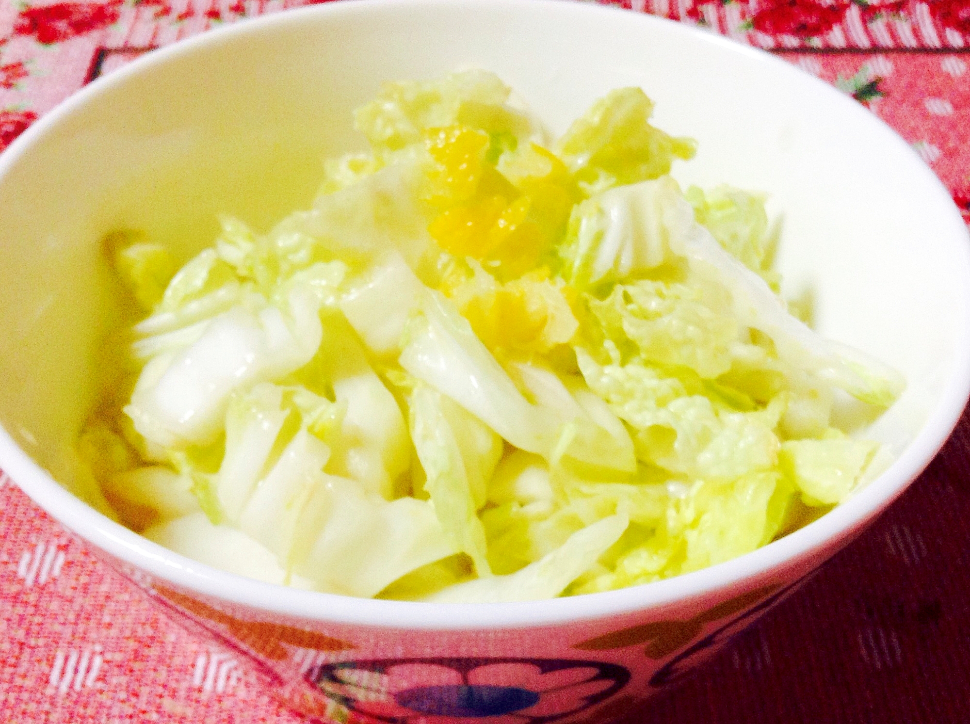 柚子風味♡白菜の浅漬け風