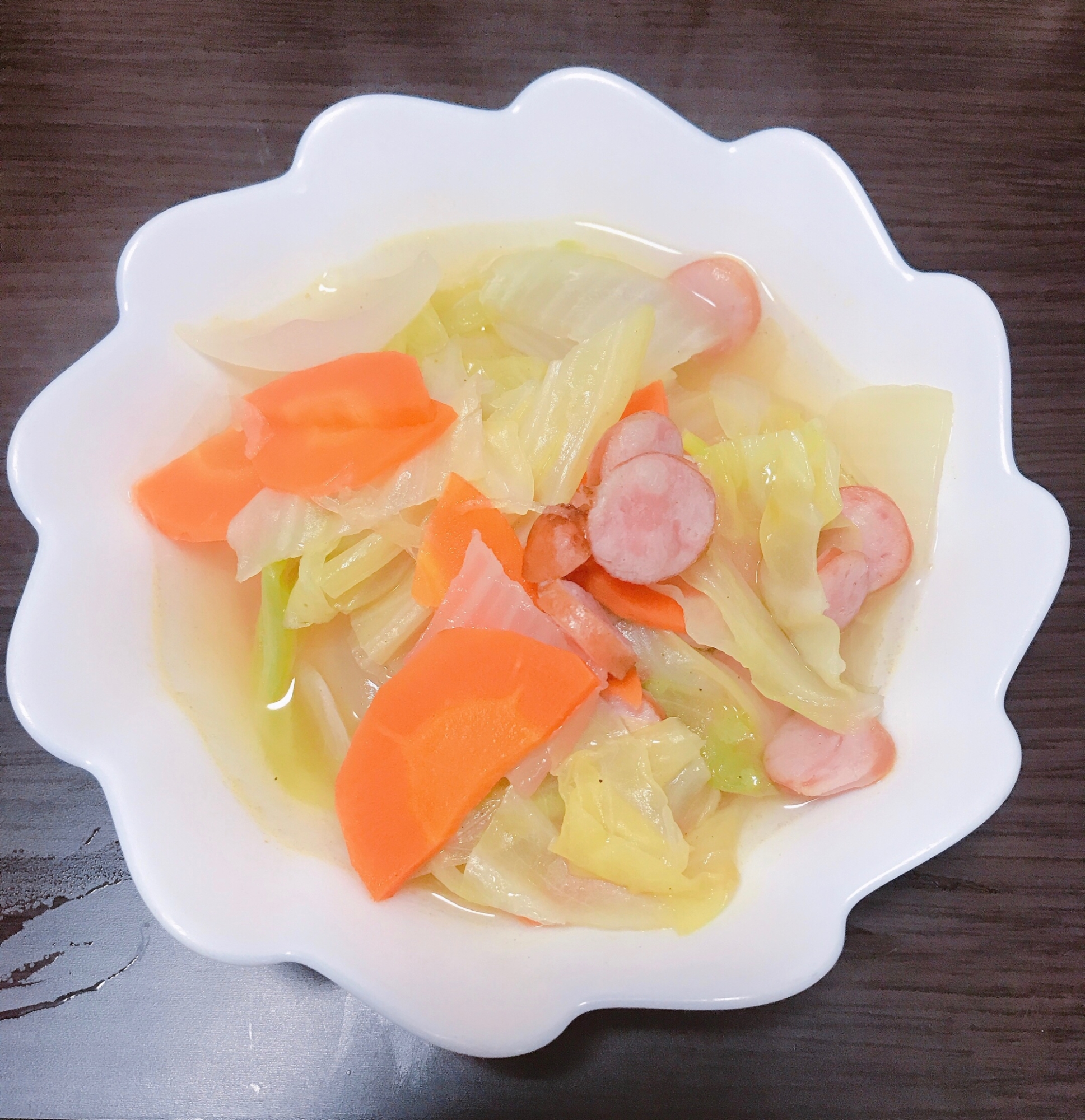 野菜たっぷりスープ