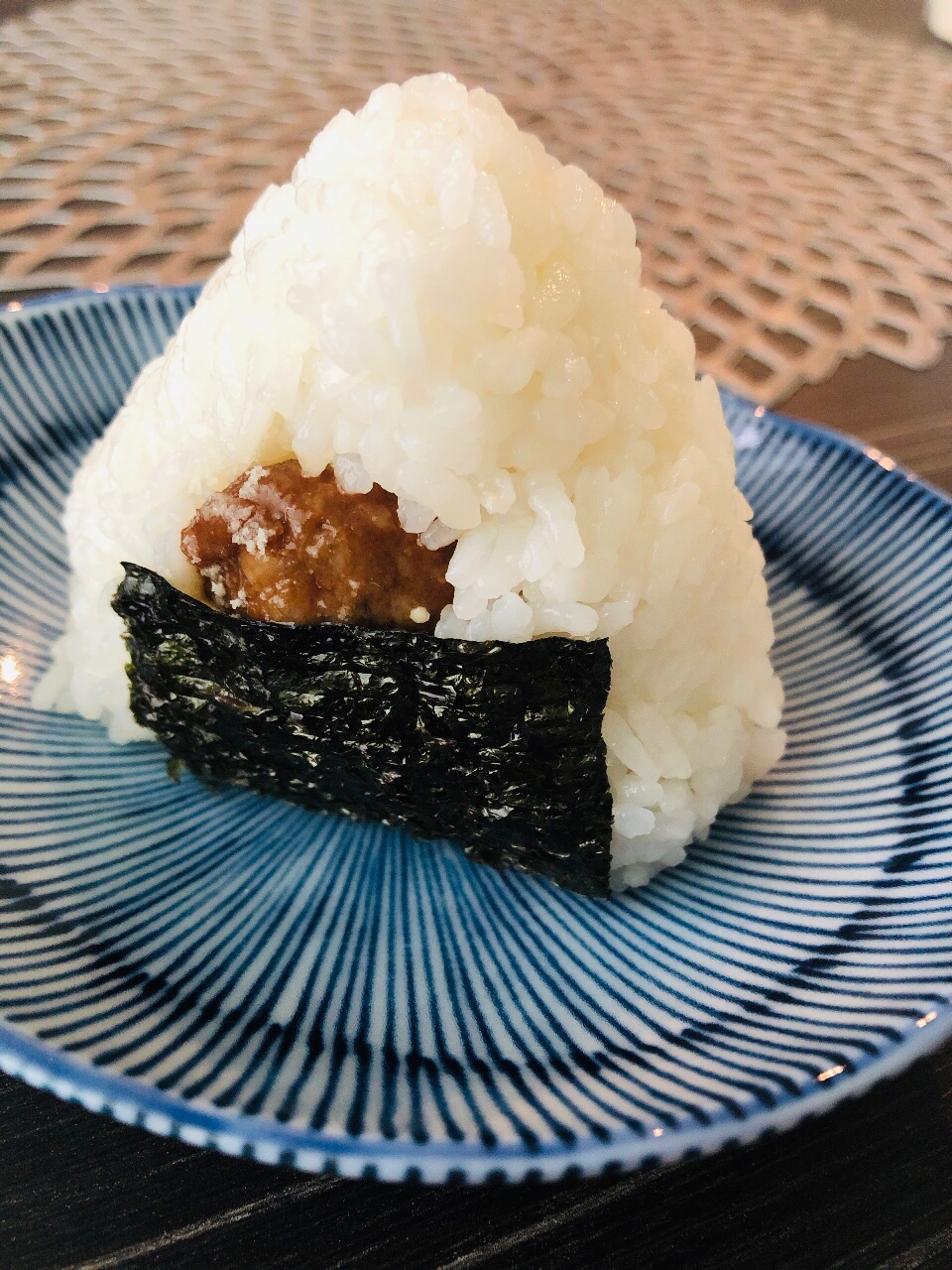 【ひと手間おむすび】照り焼き風