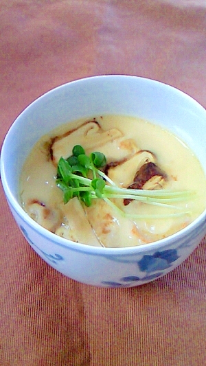 秋のごちそう~松茸入り茶碗蒸し~