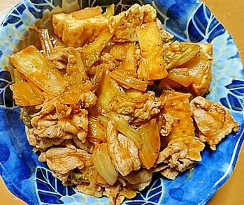 豚肉と厚揚げと白菜のケチャップ炒め レシピ 作り方 By ぴさきのマリちゃん 楽天レシピ