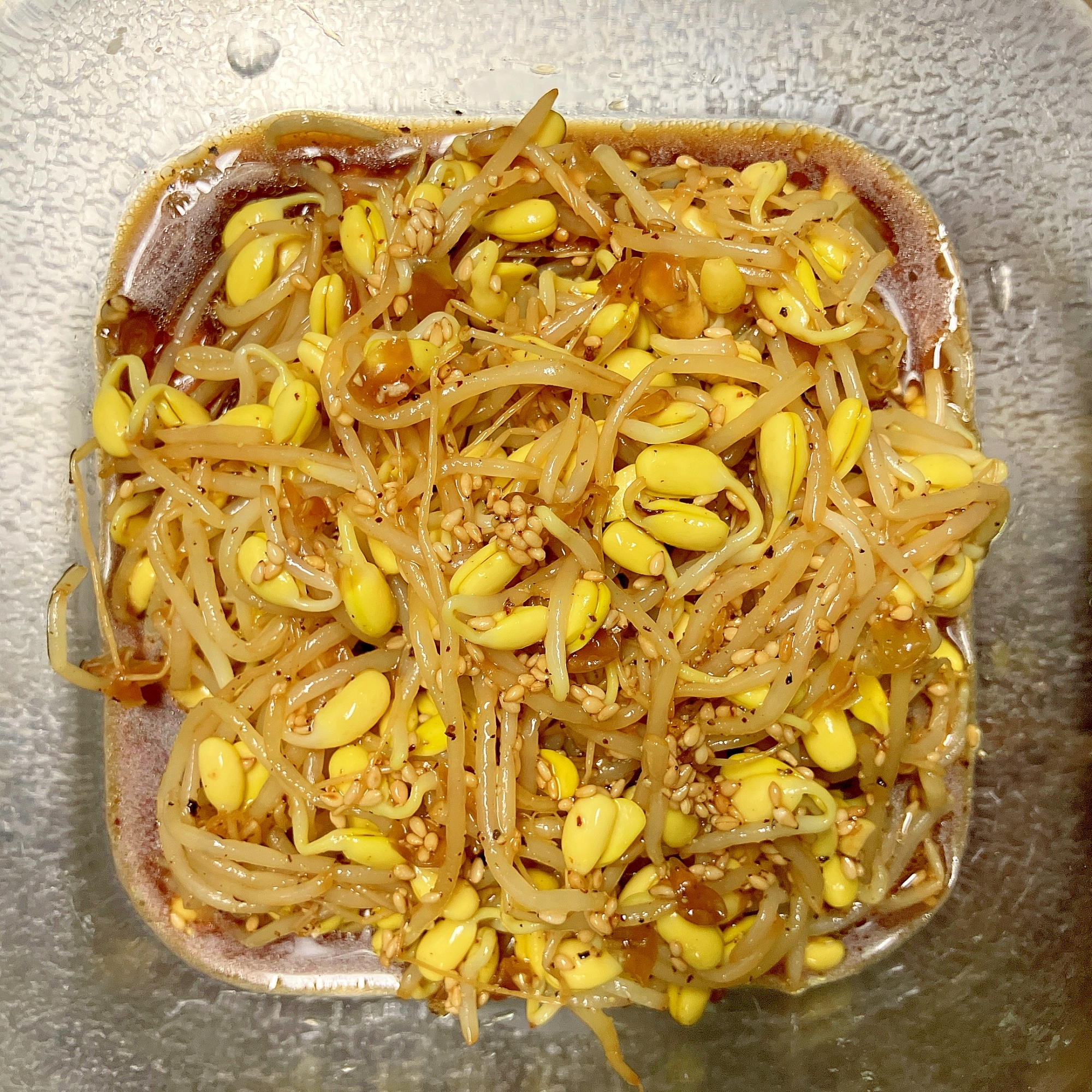 簡単おつまみ★ペッパー豆もやし