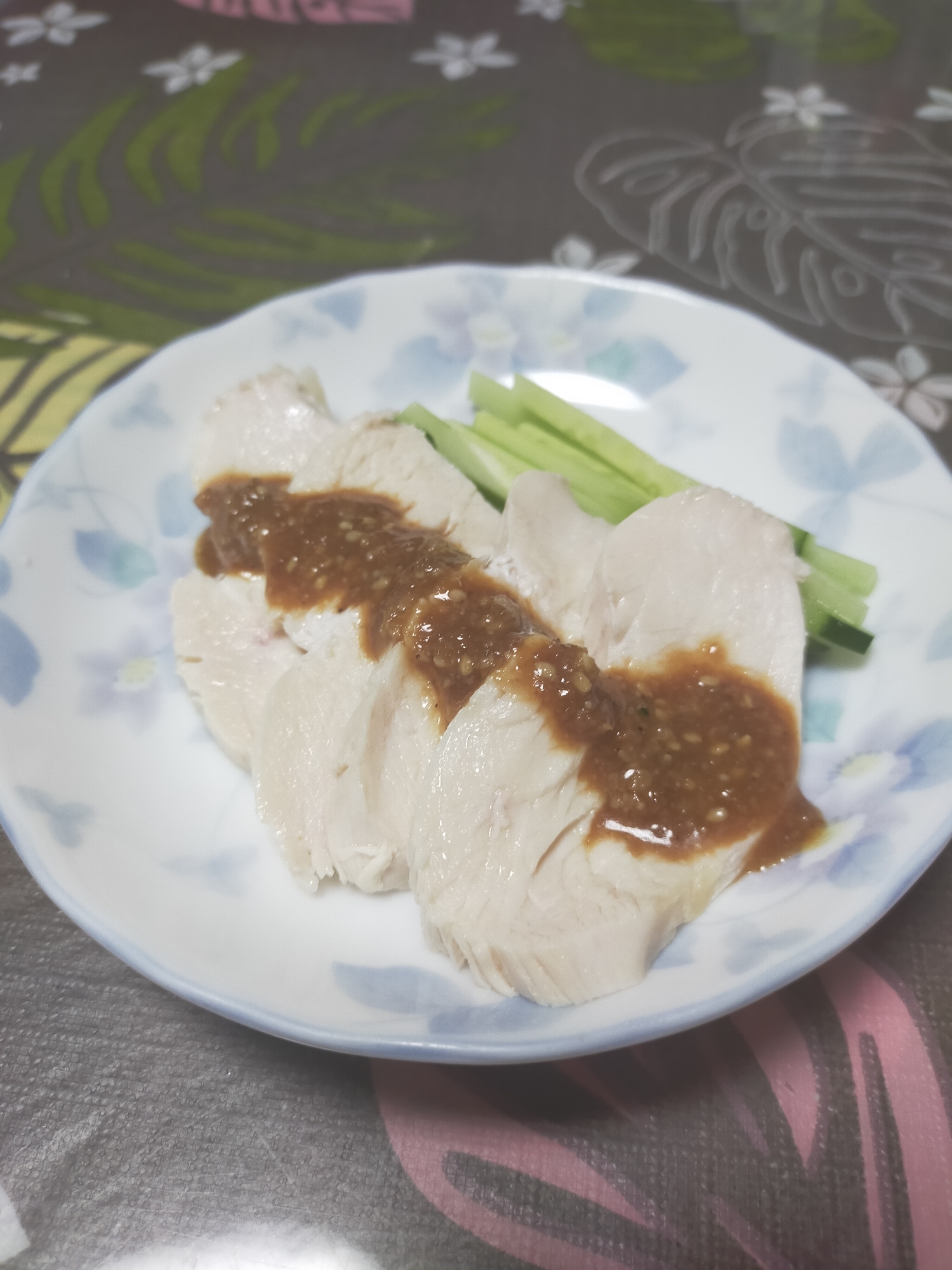 バンバンジー風茹で鶏