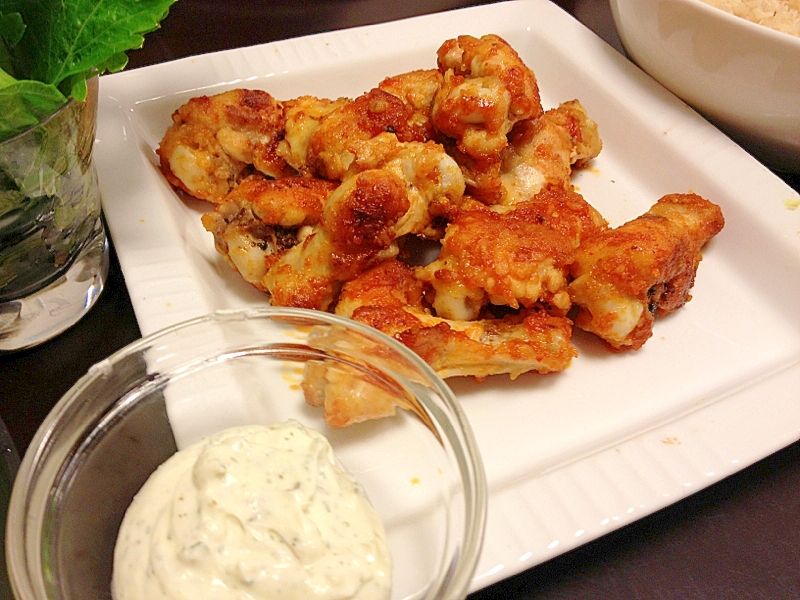 American バッファローチキンウィング レシピ 作り方 By Anelavivi 楽天レシピ