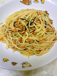 ♡超簡単絶品♥混ぜるだけ納豆たまごパスタ♡