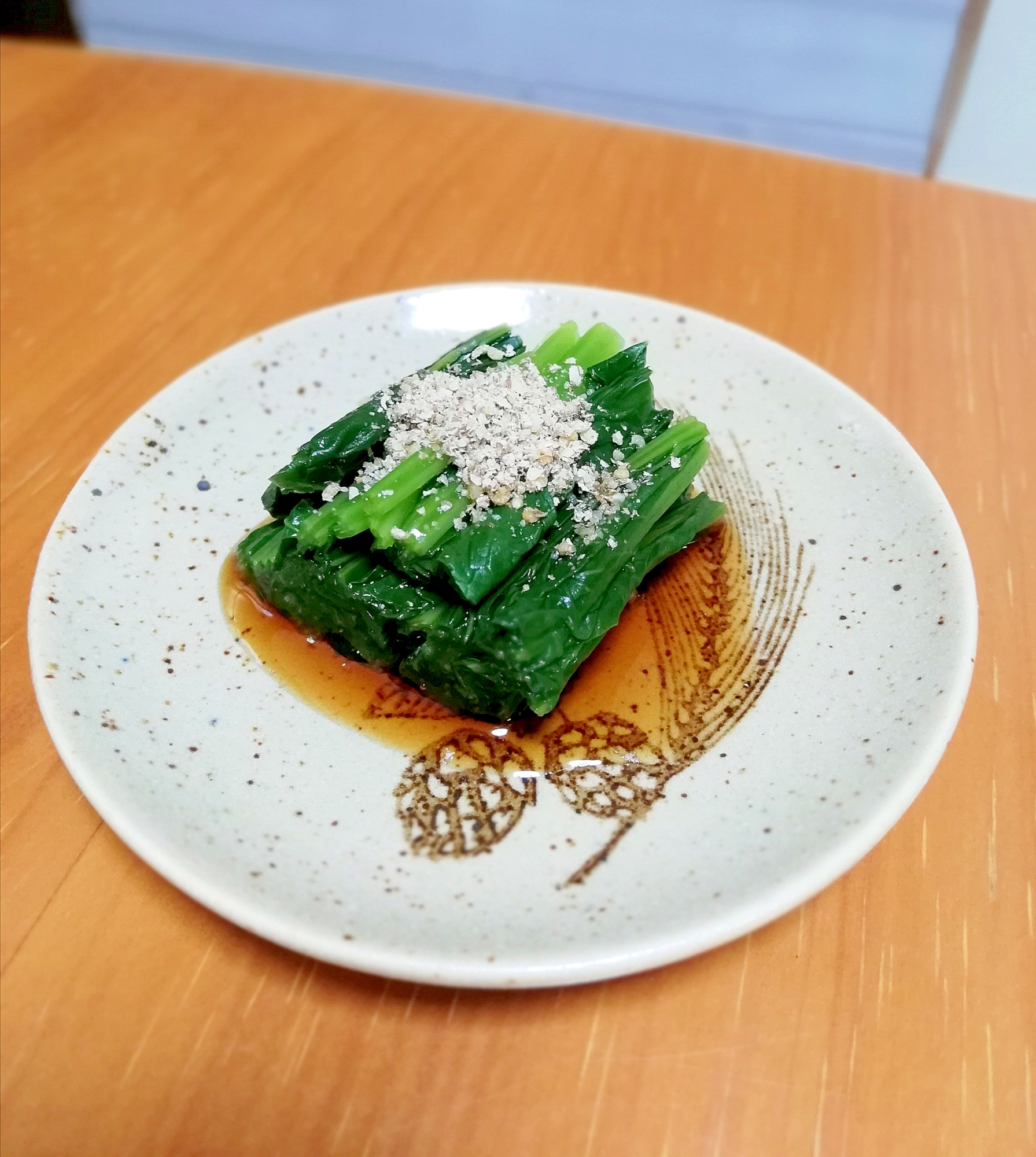 [基本]レンジde小松菜のおひたし