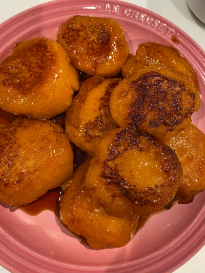 こちらを参考に作りました！もちもち美味しかったです(ฅ☆ω☆ฅ)