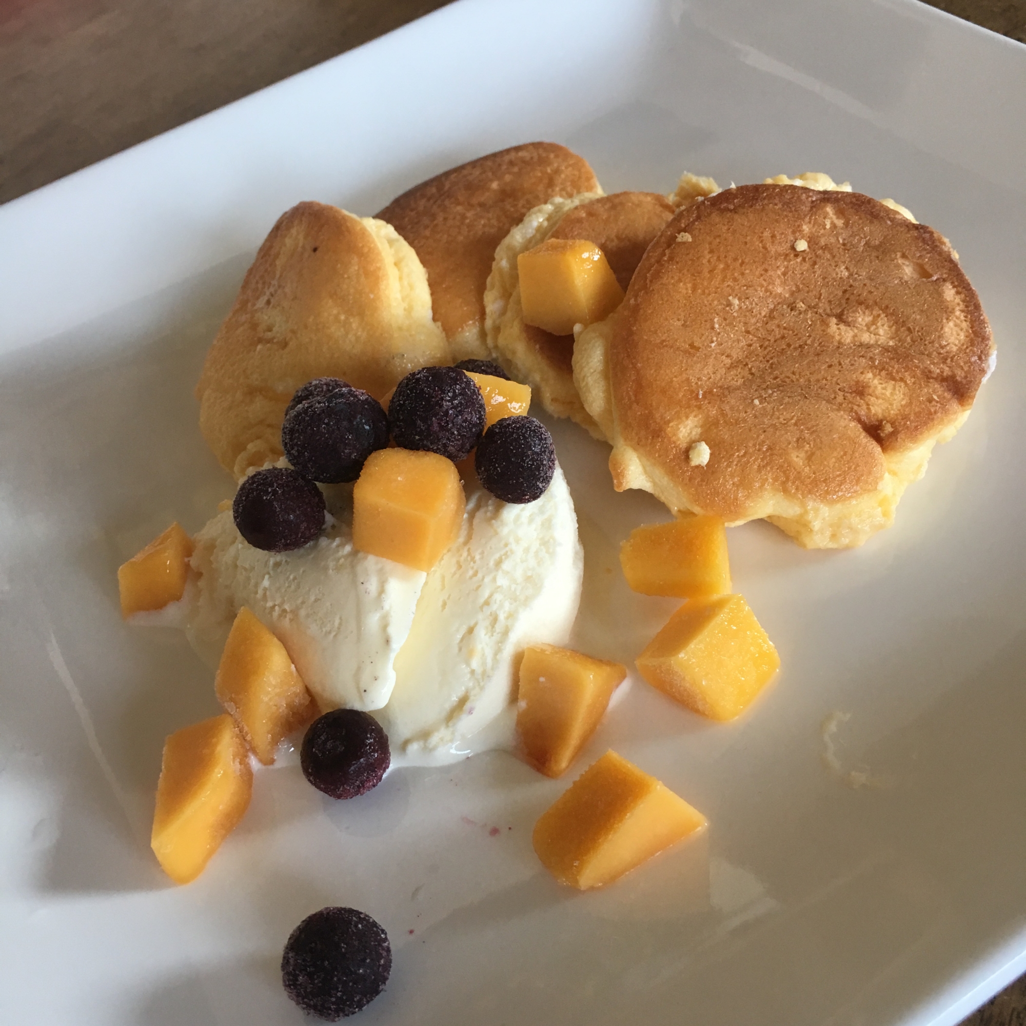 カフェ風パンケーキ レシピ 作り方 By Mayu 12 楽天レシピ