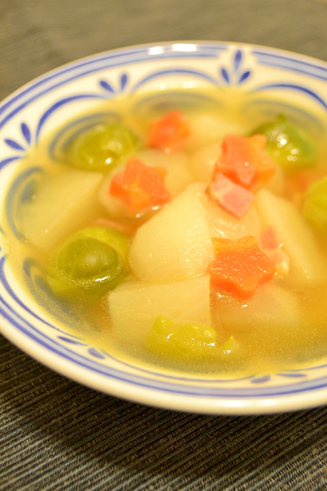 芽キャベツとカブのコンソメスープ レシピ 作り方 By はい 山田です 楽天レシピ 芽キャベツとカブのコンソメスープ レシピ 作り方 By はい 山田です 楽天レシピ