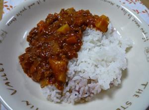 野菜たっぷり無水カレー