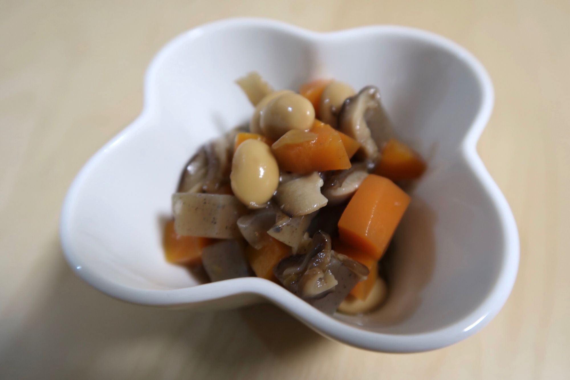 栄養満点⭐子供が好きな大豆の煮物