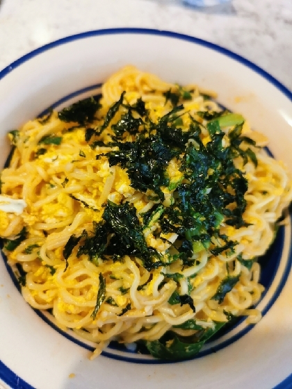 辛ラーメンを使用した汁無し辛麺( ﾟДﾟ)ヒーハー