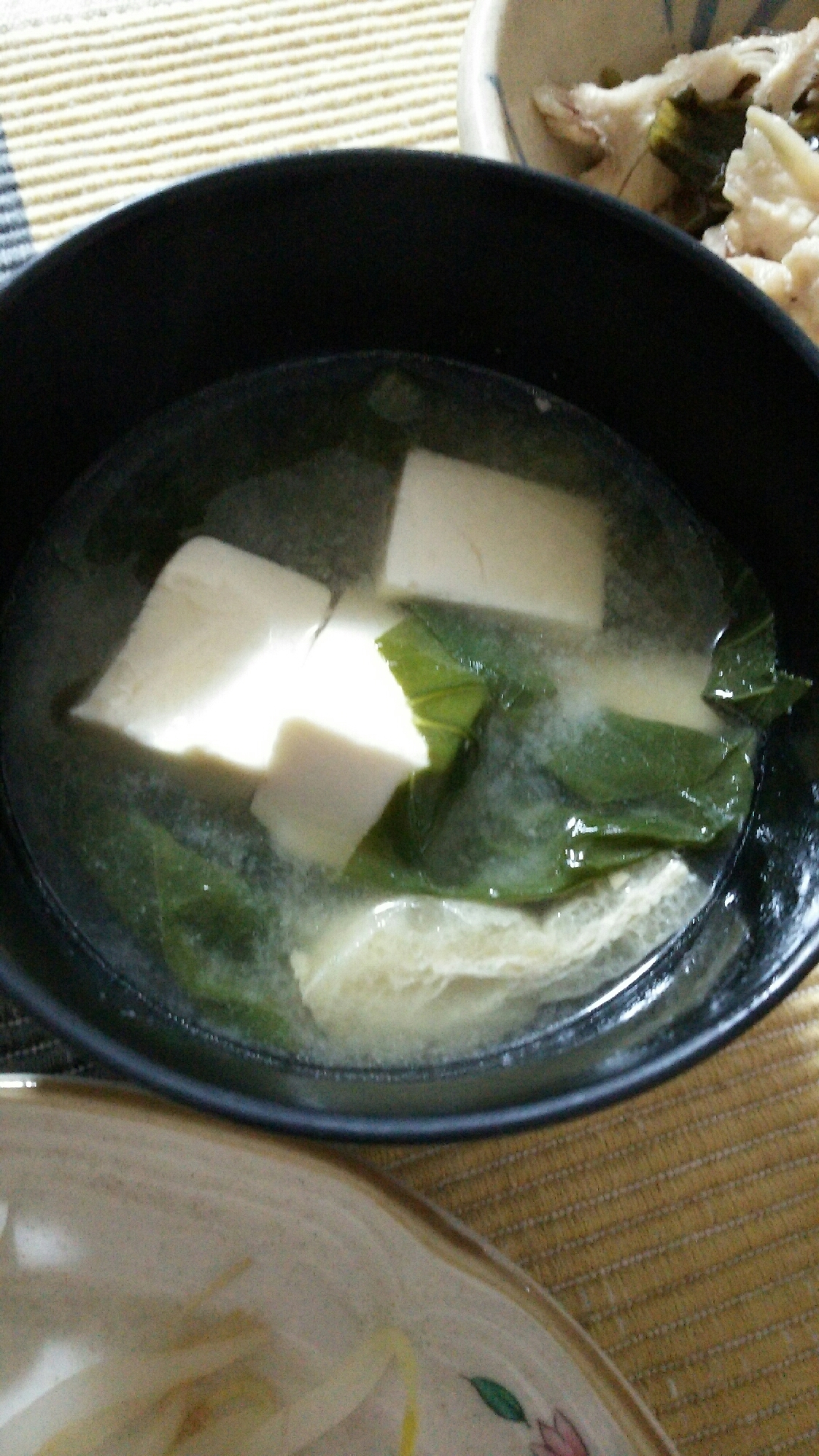 しらす干しいり 小松菜と豆腐の味噌汁 レシピ 作り方 By みりりん6 楽天レシピ