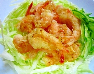 サクッと小えびの唐揚げ