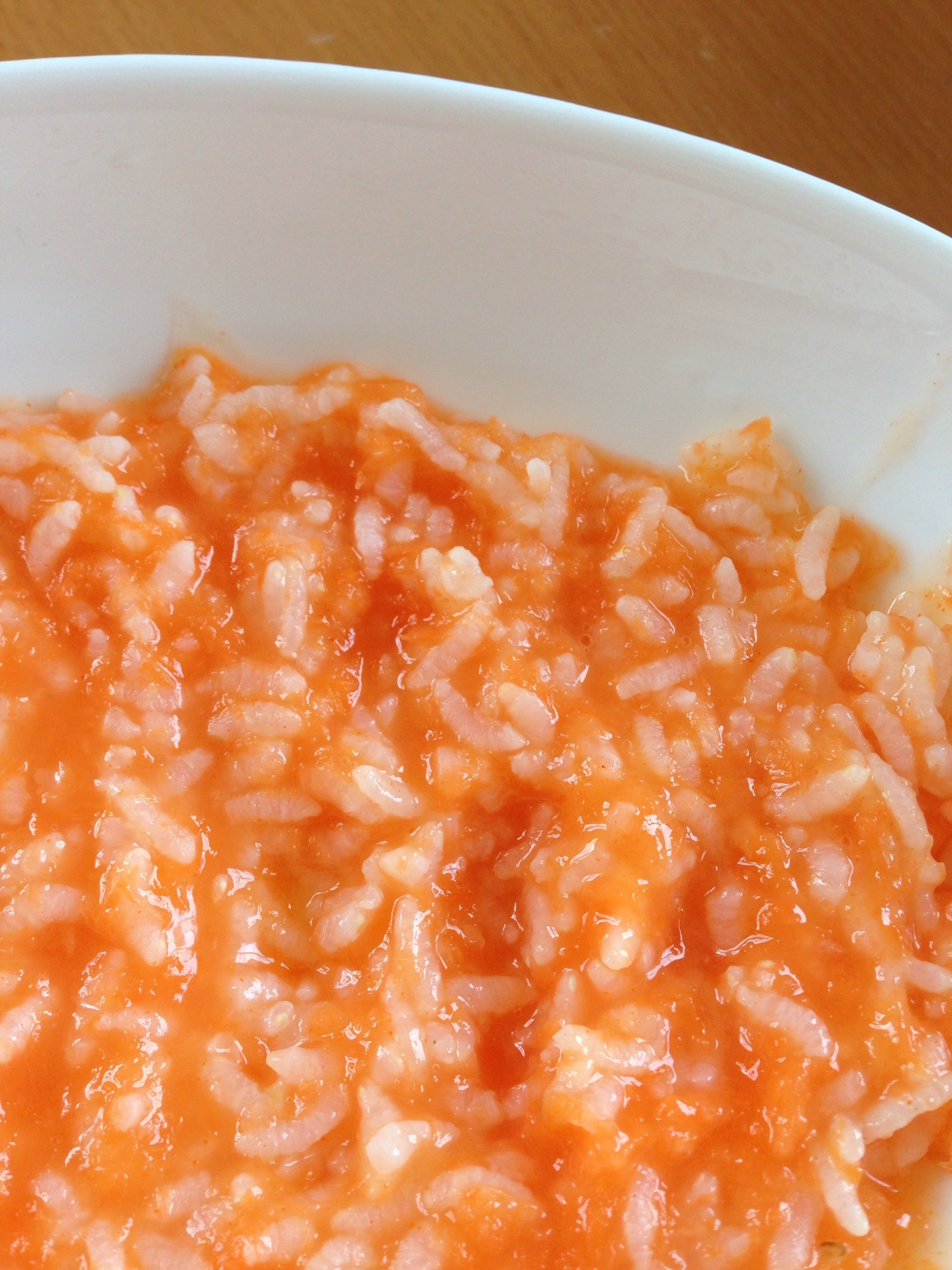 離乳食後期 人参のお粥 レシピ 作り方 By Megu03 楽天レシピ