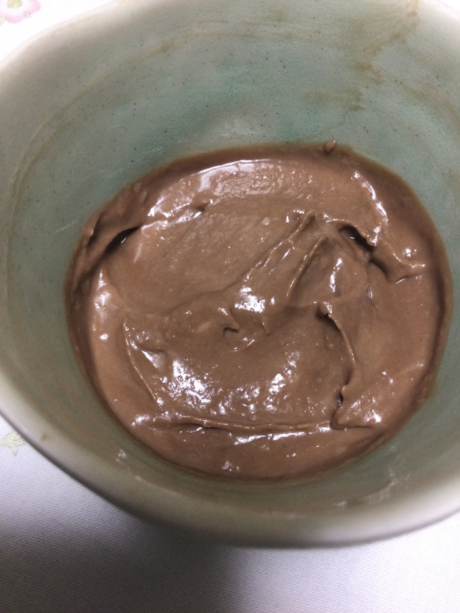 大豆でチョコレートクリーム