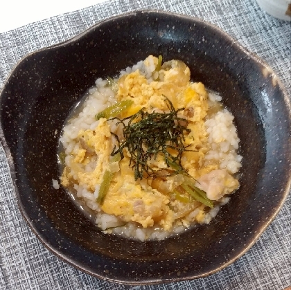 鍋の〆じゃなくても『鶏雑炊』