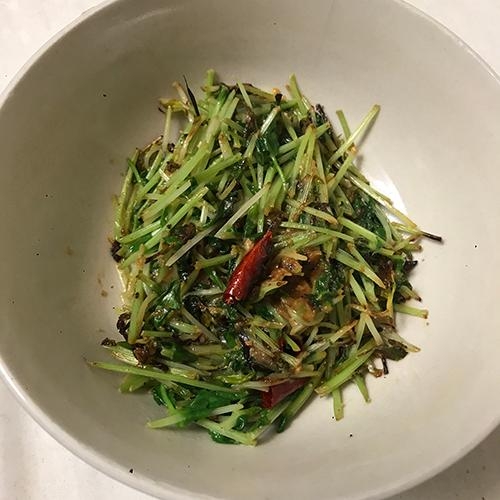 豆苗のナムル